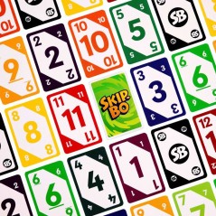 SKIP-BO - Jeu de cartes pour les enfants, adultes et les familles - Ma