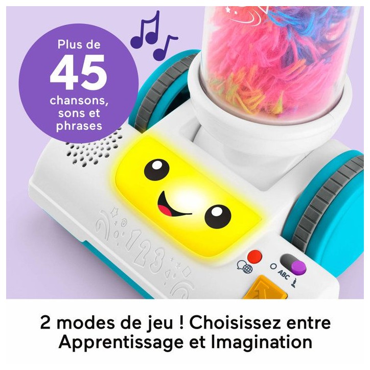 Mon premier aspirateur d'éveil - Fisher-Price - JMM33 Mon premier aspirateur d'éveil - Fisher-Price - JMM33