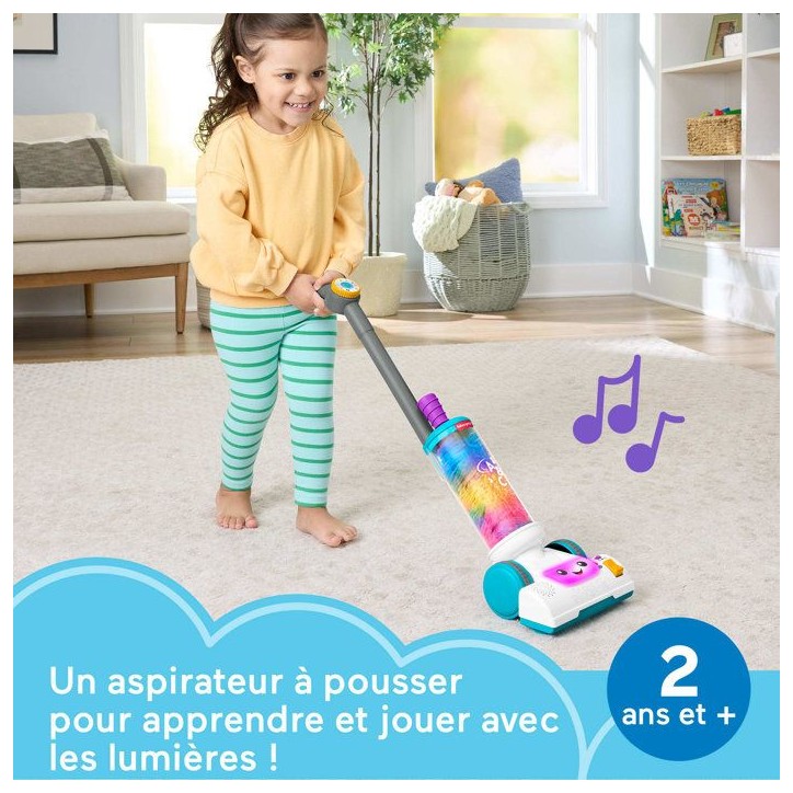 Mon premier aspirateur d'éveil - Fisher-Price - JMM33 Mon premier aspirateur d'éveil - Fisher-Price - JMM33