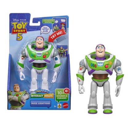 Figurine intéractive Buzz De 18 cm avec répliques - Disney Pixar Toy