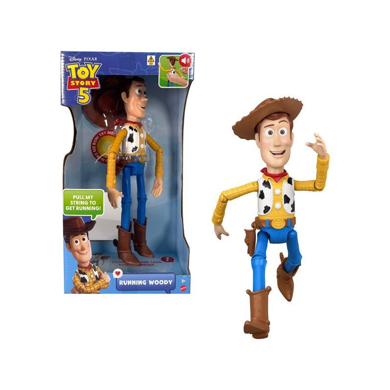 Figurine Woody course effrénée de 30 cm - 50 effets sonores et répl