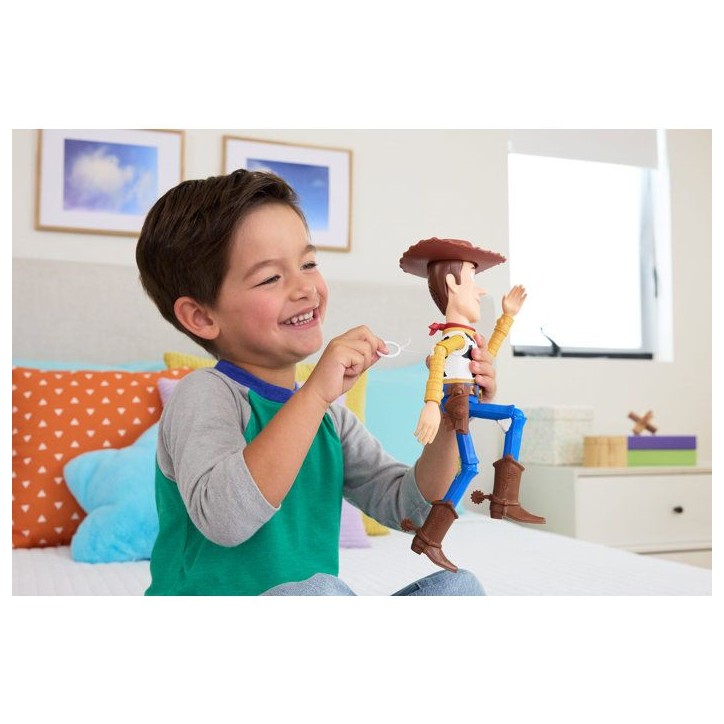 Figurine Woody course effrénée de 30 cm - 50 effets sonores et répliques - Disney Pixar Toy Story 5 - JMW23 - Des 3 ans Figurine Woody course effrénée de 30 cm - 50 effets sonores et répliques - Disney Pixar Toy Story 5 - JMW23 - Des 3 ans