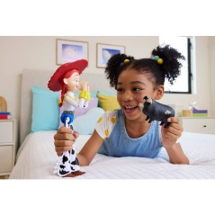 Figurine Jessie La Bavarde De L'Ouest - Avec Jimmy Dean - Toy Story - Disney Pixar - JMW30 - Des 3 ans