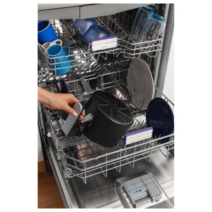 Friteuse multifonction sans huile - BEKO - FRL2242B - 1500 W - 3,9 L pour 0,8 kg de frites - Minuteur coupe circuit - Noir Friteuse multifonction sans huile - BEKO - FRL2242B - 1500 W - 3,9 L pour 0,8 kg de frites - Minuteur coupe circuit - Noir