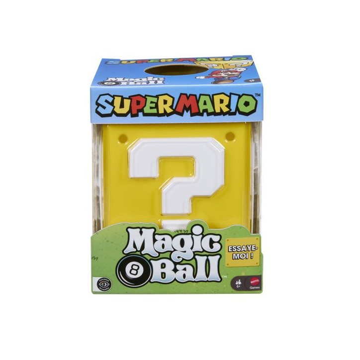 Jouet Magique - NINTENDO - Magic 8 Ball Super Mario - Boule Interactive - Licence Mario Jouet Magique - NINTENDO - Magic 8 Ball Super Mario - Boule Interactive - Licence Mario
