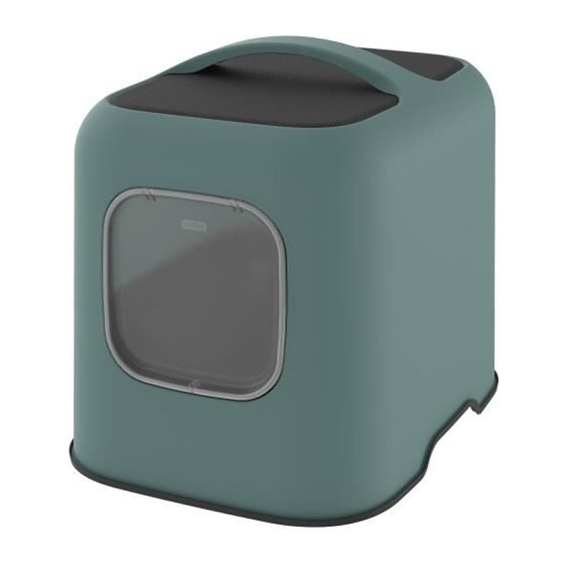 ROTHO - Maison toilette pour chat 51 x 39 x 40 cm - Bac a litiere - Ve ROTHO - Maison toilette pour chat 51 x 39 x 40 cm - Bac a litiere - Ve