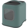 ROTHO - Maison toilette pour chat 51 x 39 x 40 cm - Bac a litiere - Ve