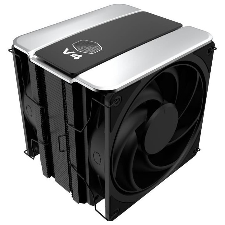 COOLER MASTER - V4 ALPHA 3DHP Black - Ventirad CPU - Ventilateur 120mm COOLER MASTER - V4 ALPHA 3DHP Black - Ventirad CPU - Ventilateur 120mm