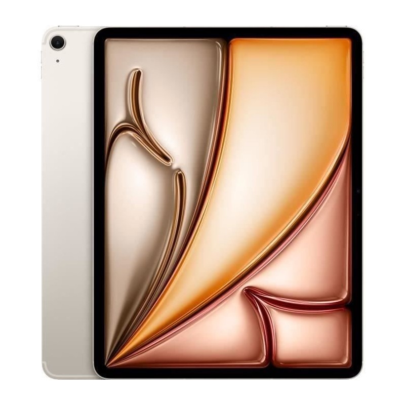 APPLE - iPad Air M3 (2025) - 13 - Wi-Fi + Cellular - 128Go - Starlight