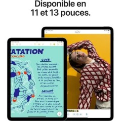 APPLE - iPad Air M3 (2025) - 13 - Wi-Fi + Cellular - 512Go - Bleu