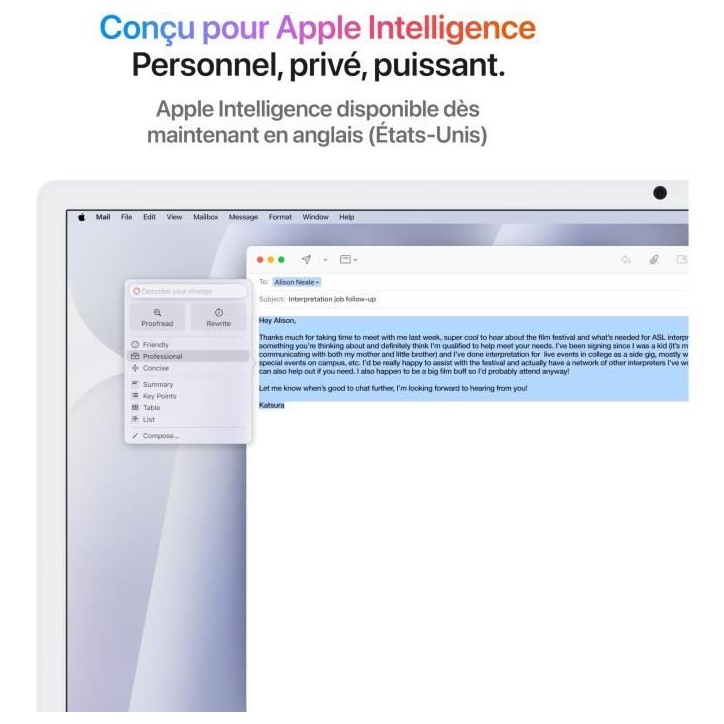 Apple iMac 24 ecran retina 4,5K 512Go SSD 24Go RAM Puce M4 CPU 10 coeurs GPU 10 coeurs Vert (2024) Apple iMac 24 ecran retina 4,5K 512Go SSD 24Go RAM Puce M4 CPU 10 coeurs GPU 10 coeurs Vert (2024)