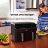 Friteuse multifonction a air chaud - BEKO - FRL5388B - 2400 W - 8,5 L