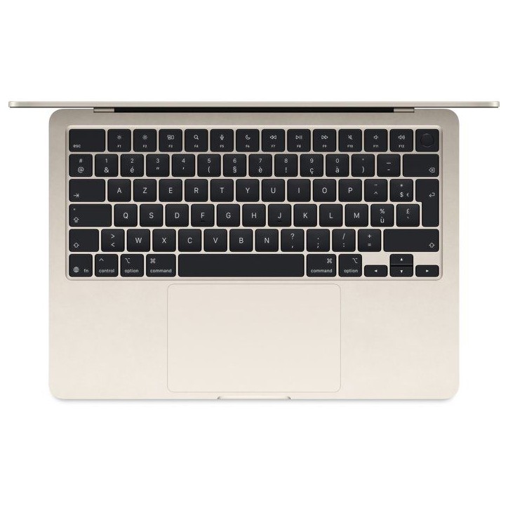 Apple - 13,6 MacBook Air M5 (2026) - RAM 16Go - Stockage 512Go - CPU 10 coeurs - GPU 8 coeurs - Lumiere Stellaire