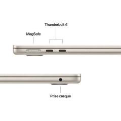Apple - 13,6 MacBook Air M5 (2026) - RAM 16Go - Stockage 512Go - CPU 1