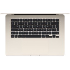 Apple - 15,3 MacBook Air M5 (2026) - RAM 16Go - Stockage 512Go - CPU 10 coeurs - GPU 10 coeurs - Lumiere Stellaire