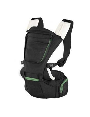 Porte-bébé ergonomique CHICCO - Hip Seat Pirate Black - Ventrale/dos - Mixte - 0-15kg