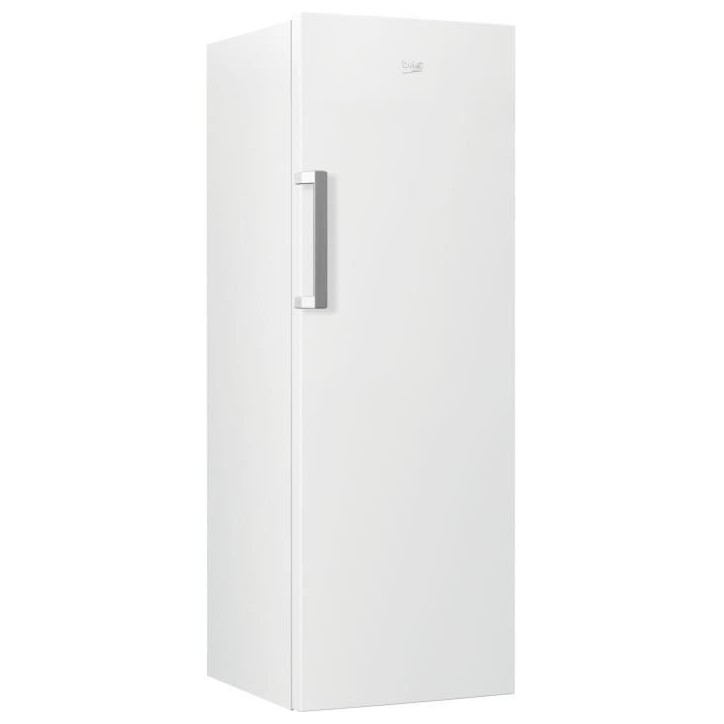 Congélateur armoire - BEKO série b100 - RFNE290L41WN - Classe E - 256 L - 5 tiroirs - 59,5 x 70 x 171,4 cm - Blanc Congélateur armoire - BEKO série b100 - RFNE290L41WN - Classe E - 256 L - 5 tiroirs - 59,5 x 70 x 171,4 cm - Blanc