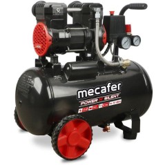 Compresseur - Horizontal - Mecafer - Power Silent - 24 L - 1,5 HP - 17