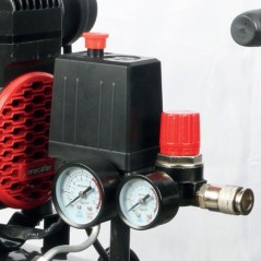 Compresseur - Horizontal - Mecafer - Power Silent - 24 L - 1,5 HP - 17