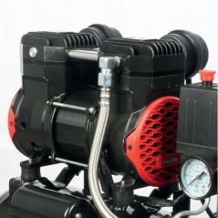 Compresseur - Horizontal - Mecafer - Power Silent - 24 L - 1,5 HP - 17