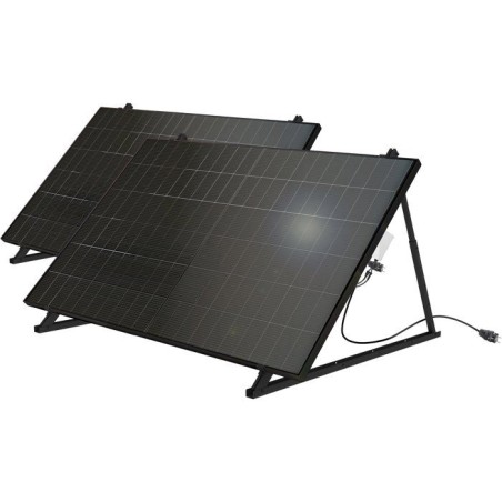 Kit solaire photovoltaique bifacial - MECAFER - 428210 - 2 panneaux - 1000 W