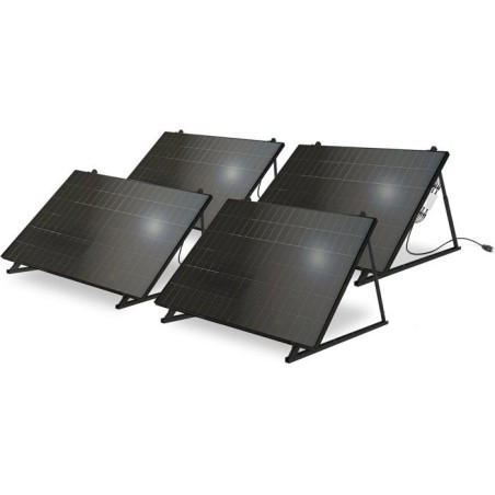 Kit solaire photovoltaique bifacial - MECAFER - 428420 - 4 panneaux -