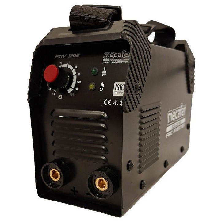 Poste a souder - MECAFER - Inverter MMA - 120 A - Filaire - Noir Poste a souder - MECAFER - Inverter MMA - 120 A - Filaire - Noir