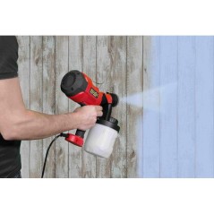 Pistolet de peinture HVLP - MECAFER - HVP400 - 400 W - 900 ml - 70 DIN
