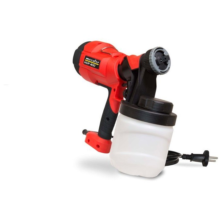 Pistolet de peinture HVLP - MECAFER - HVP400 - 400 W - 900 ml - 70 DIN/sec Pistolet de peinture HVLP - MECAFER - HVP400 - 400 W - 900 ml - 70 DIN/sec