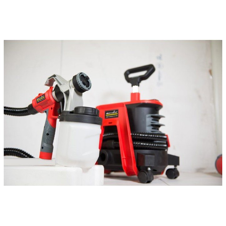 Station de peinture HVLP - MECAFER - HVS1200 - 1200 W - 1200 ml - Tuyau 3 m - 150 DIN/sec