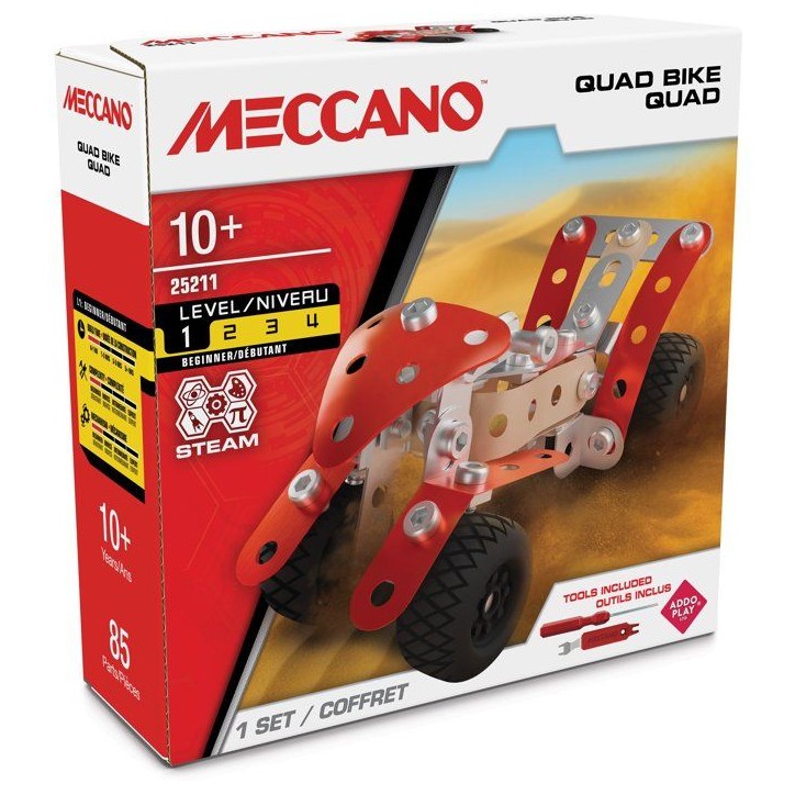 Meccano - BANDAI - Coffret de construction - Quad - APM11114 Meccano - BANDAI - Coffret de construction - Quad - APM11114