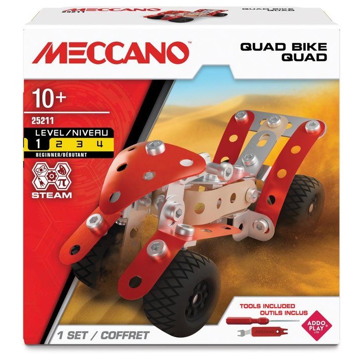Meccano - BANDAI - Coffret de construction - Quad - APM11114 Meccano - BANDAI - Coffret de construction - Quad - APM11114