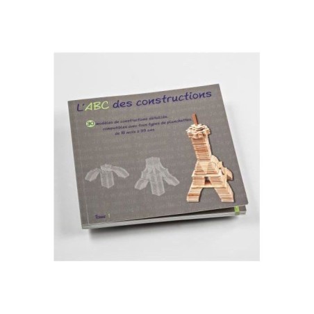MECABOIS Livre L'ABC des Constructions - Modeles constructions planche