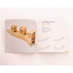 MECABOIS Livre L'ABC des Constructions - Modeles constructions planchettes en bois - Fabriqué en France