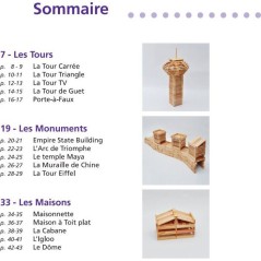 MECABOIS Livre L'ABC des Constructions - Modeles constructions planche