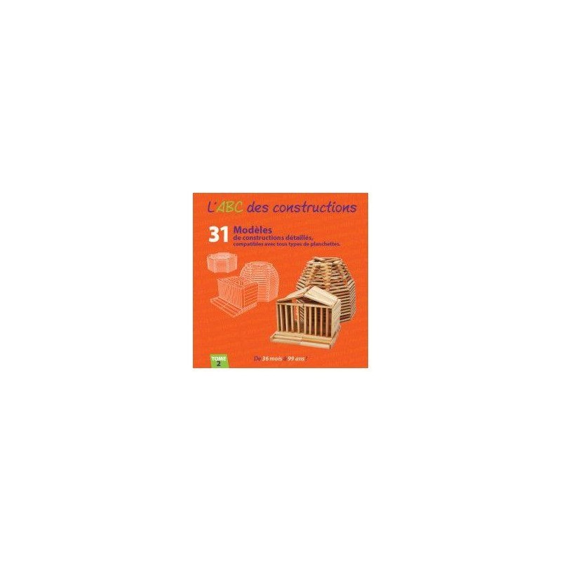MECABOIS - Livre modeles ABC des Constructions en bois- Tome 2