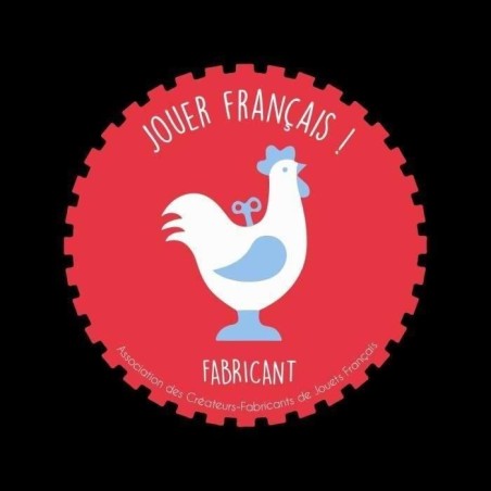Jeu de palet - MECABOIS - Le palet Breton - 12 palets + 1 maître - Fabriqué en France