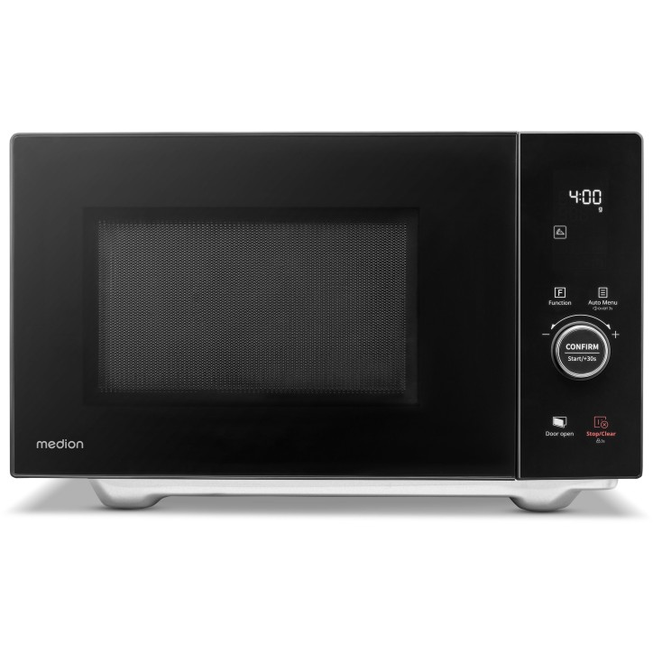 Micro-ondes - MEDION - MD12041 - Noir - 25 L - 4 en 1 avec fonction gril et convection Micro-ondes - MEDION - MD12041 - Noir - 25 L - 4 en 1 avec fonction gril et convection