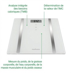 Pese-personne - MEDISANA - BS 483 - Impédancemetre - Analyse corporel