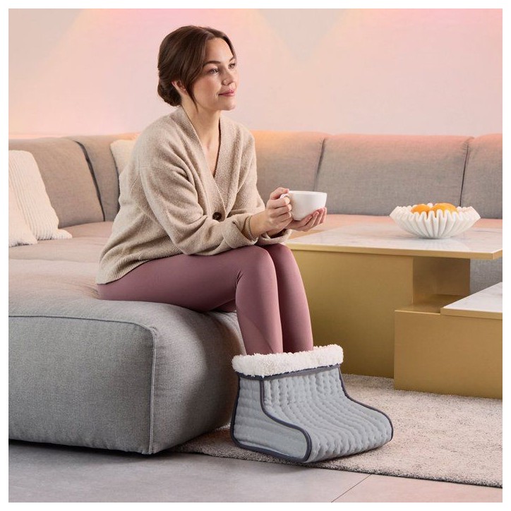 Chauffe-pieds - MEDISANA - FW 120 - 6 températures - Minuteur - Gris Chauffe-pieds - MEDISANA - FW 120 - 6 températures - Minuteur - Gris
