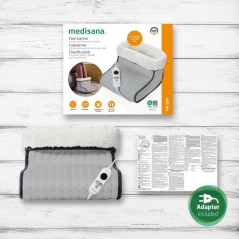 Chauffe-pieds - MEDISANA - FW 120 - 6 températures - Minuteur - Gris