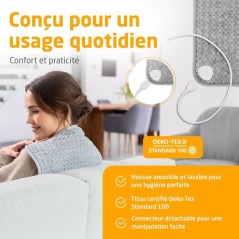 Coussin chauffant ultra doux - MEDISANA - HP 516 - 100 W - 4 réglages