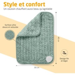 Coussin chauffant ultra doux - MEDISANA - HP 517 - 100 W - 4 réglages