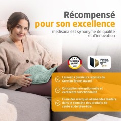 Coussin chauffant ultra doux - MEDISANA - HP 517 - 100 W - 4 réglages