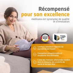 Coussin chauffant ultra doux - MEDISANA - HP 518 - 100 W - 4 réglages