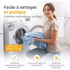 Couverture chauffante reversible - MEDISANA - HB 415 - 120 W - 9 régl