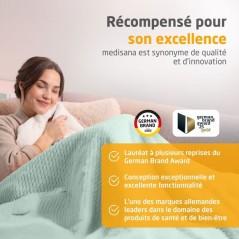 Couverture chauffante reversible - MEDISANA - HB 417 - 120 W - 9 régl