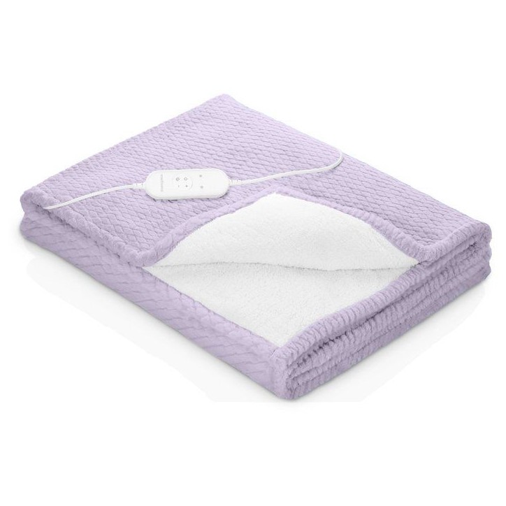 Couverture chauffante reversible - MEDISANA - HB 418 - 120 W - 9 réglages - 180 x 130 cm - Violet Couverture chauffante reversible - MEDISANA - HB 418 - 120 W - 9 réglages - 180 x 130 cm - Violet