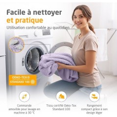 Couverture chauffante reversible - MEDISANA - HB 418 - 120 W - 9 régl