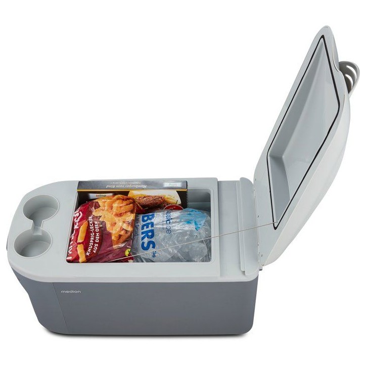 Glaciere électrique - MEDION - MD13100 - Réfrigérante et chauffante - Compact - Avec porte-gobelet - Classe E - 26 a 32 dB - Glaciere électrique - MEDION - MD13100 - Réfrigérante et chauffante - Compact - Avec porte-gobelet - Classe E - 26 a 32 dB -
